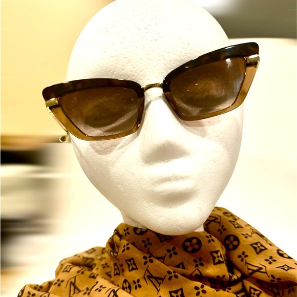 ☀️ Dolce & Gabbana ☀️ DG Cat-Eye Sunglasses NEW Havana - Picture 10 of 10